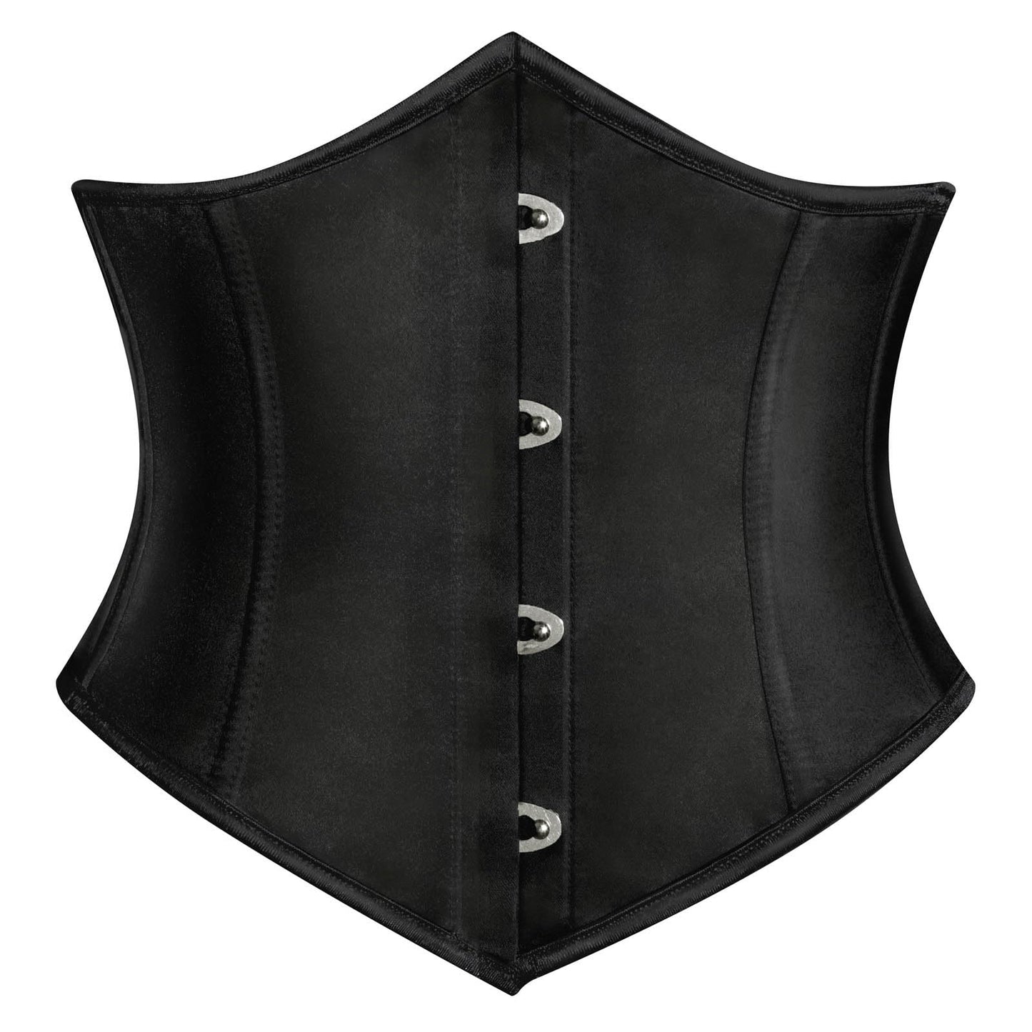 Scarlet Darkness Corset Belt for Women Fishbone Wide Waist Corset Pirate Belt Black Size 12
