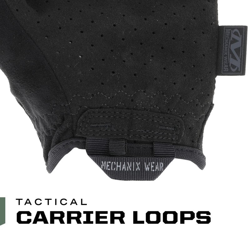 Mechanix Wear Specialty Vent Tactical Gloves - Ventilated Precision Fit High-Dexterity Field Work Gloves - Touchscreen Compatible & Machine Washable - X-Large - Covert Black