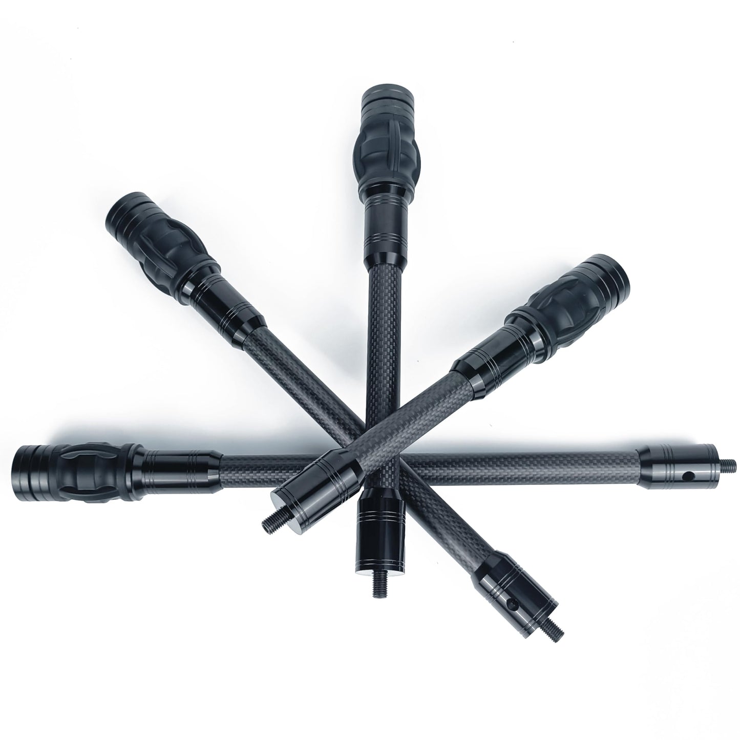ZMATLIAO Carbon Archery Bow Stabilizer Single Side Adjustable V-Bar Mount Quick Disconnect Bow Rod Stabilizer, Bow Stabilizer & Compound Bow Accessories-6