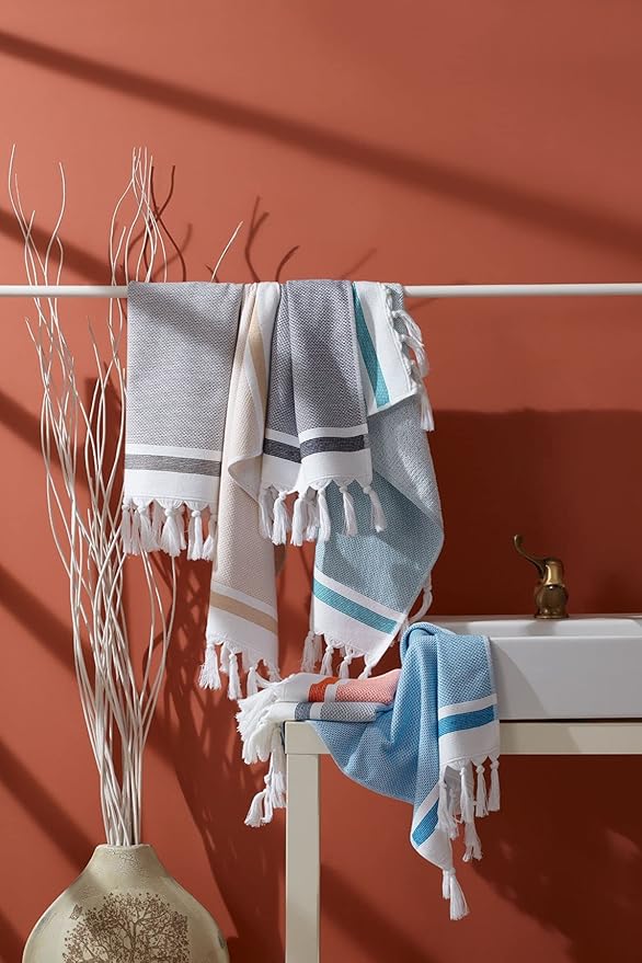 sea me at home Turkish Hand Towels
