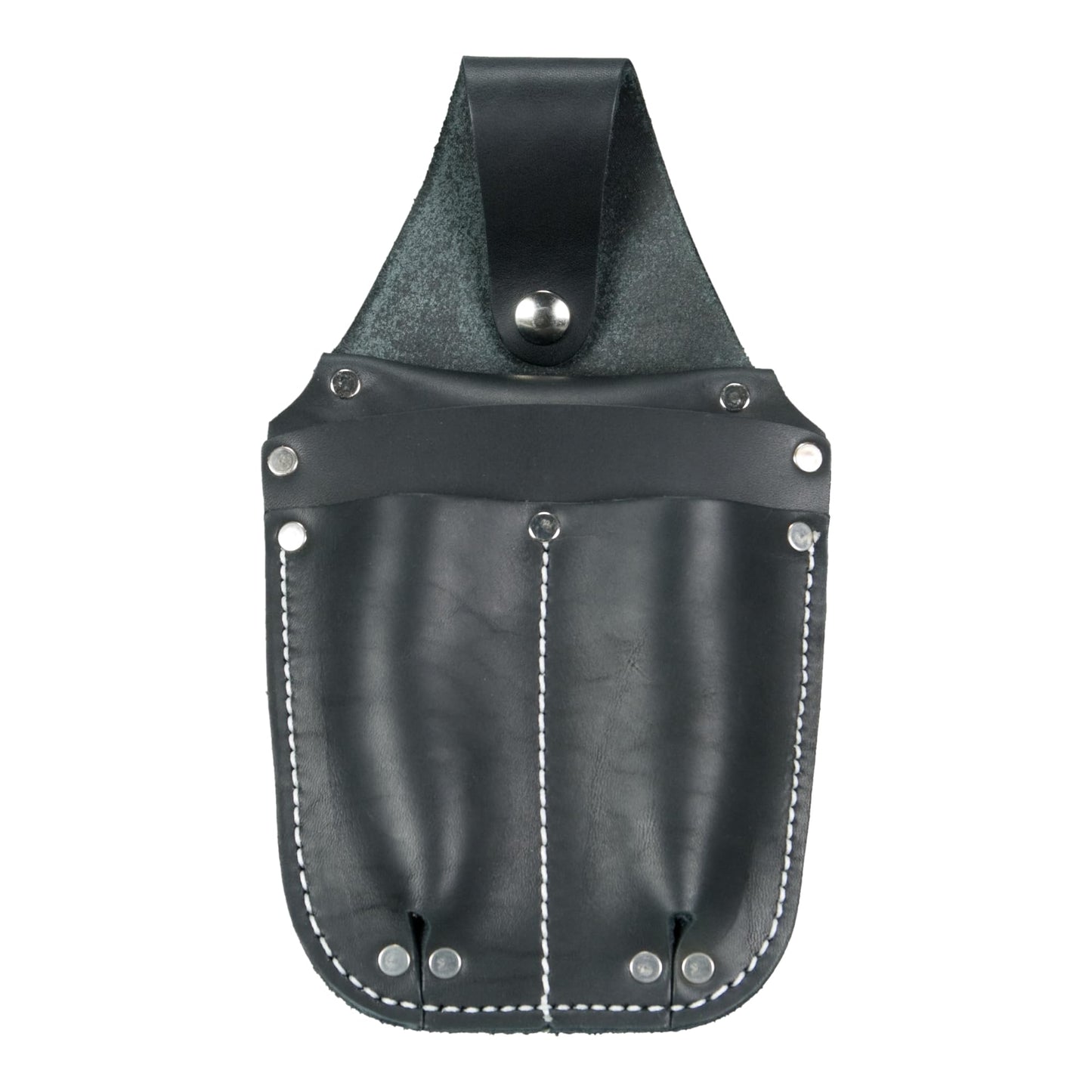 Occidental Leather Pocket Caddy - Black - 4 Pockets & Tool Holders - Belt Compatibility Up to 2" Wide - Lightweight - Made in USA