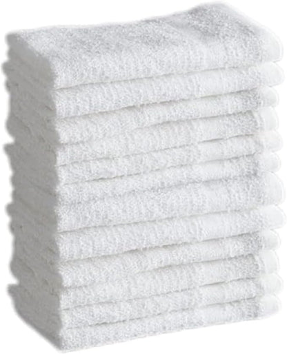 100% Cotton Washcloth Set – Soft, Absorbent Face Towels