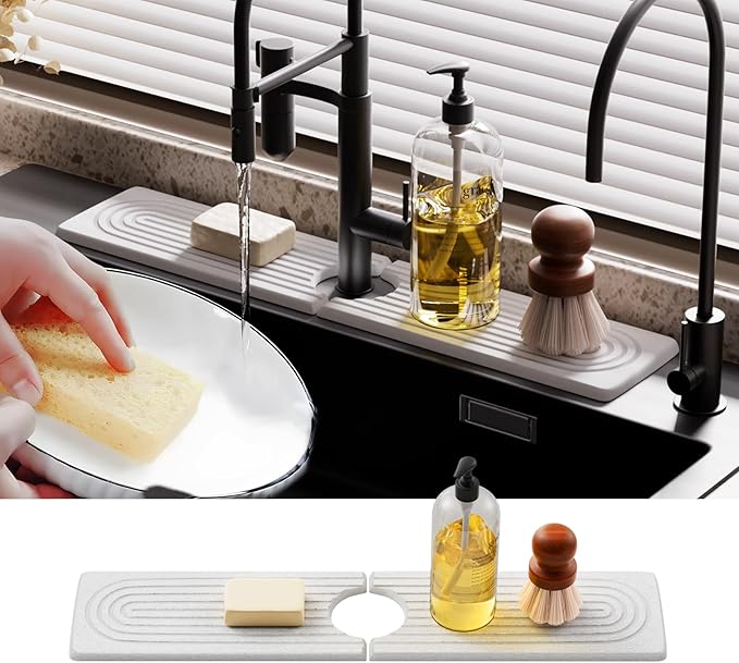 Quick Dry Sink Splash Guard