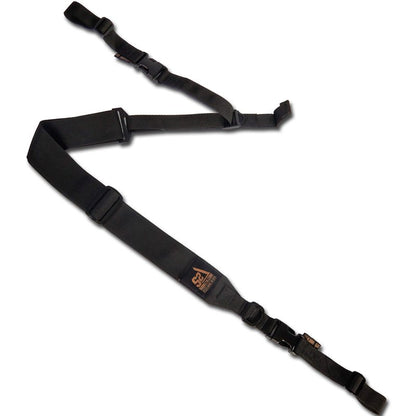 S2Delta - USA Made Premium 2 Point Rifle Sling, Fast Adjustment, Modular Attachment Connections, Comfortable 2” Wide Shoulder Strap