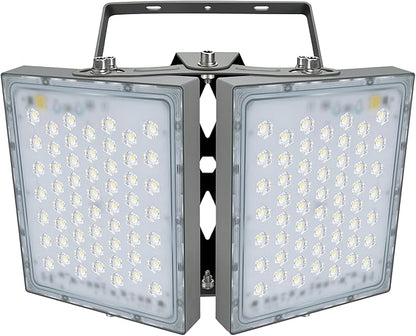 STASUN LED Flood Light Outdoor, 200W 18000lm Outdoor Lighting, 5000K Daylight White, Adjustable Heads, IP66 Waterproof Outside Security Floodlights for Yard, Court, Stadium, Parking Lot