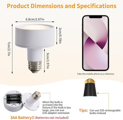 2 Pack Black and Gold Wireless Battery Operated Wall Sconces, Dimmable Battery Powered Wall Decor Set of 2, Cordless Wall Light Lamp with Remote Control for Bedroom Living Room