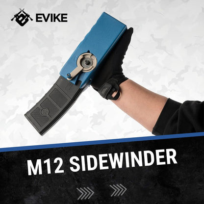 Evike Airsoft - EMG Odin Innovations Sidewinder Airsoft BB Speed Loader (Color: M12 - Drama-Free Blue)