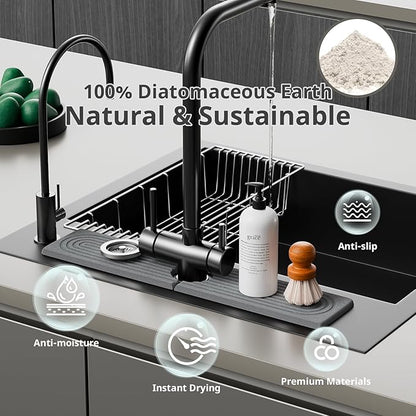 Quick Dry Sink Splash Guard