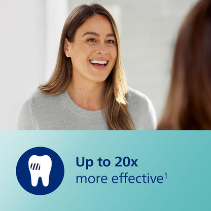 Philips Sonicare DiamondClean Smart 9300 Electric Toothbrush, Sonic Toothbrush with App, Pressure Sensor, Brush Head Detection, 4 Brushing Modes and 3 Intensity Levels, White, Model HX9903/05