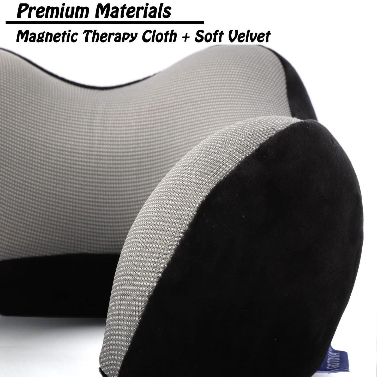 Travel Pillow,Travel Neck Pillows for Sleeping,100% Pure Memory Foam Soft Comfort & Support Pillow for Airplane/Car/Office&Home Rest Use-Pink