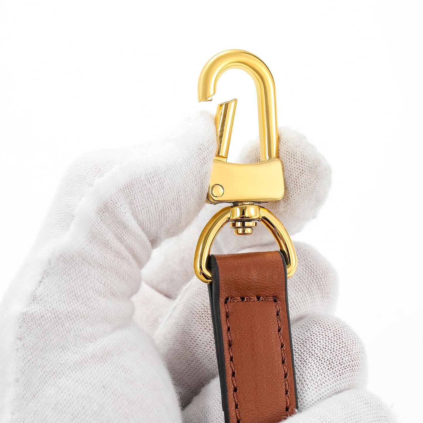 BEUDW Leather Adjustable Shoulder Strap, Used For Replacing Leather Shoulder Strap, Suitable For Handbag Shoulder Strap (width: 0.6 inches brown)