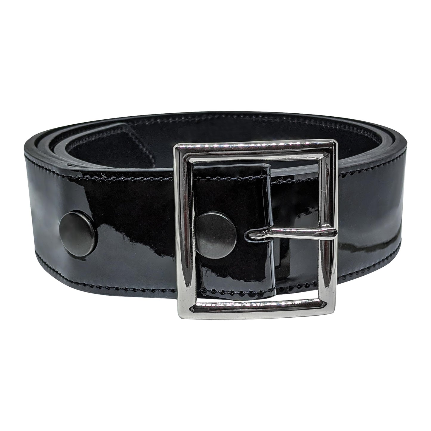 Umpire Patent Leather Belt, Small, Black
