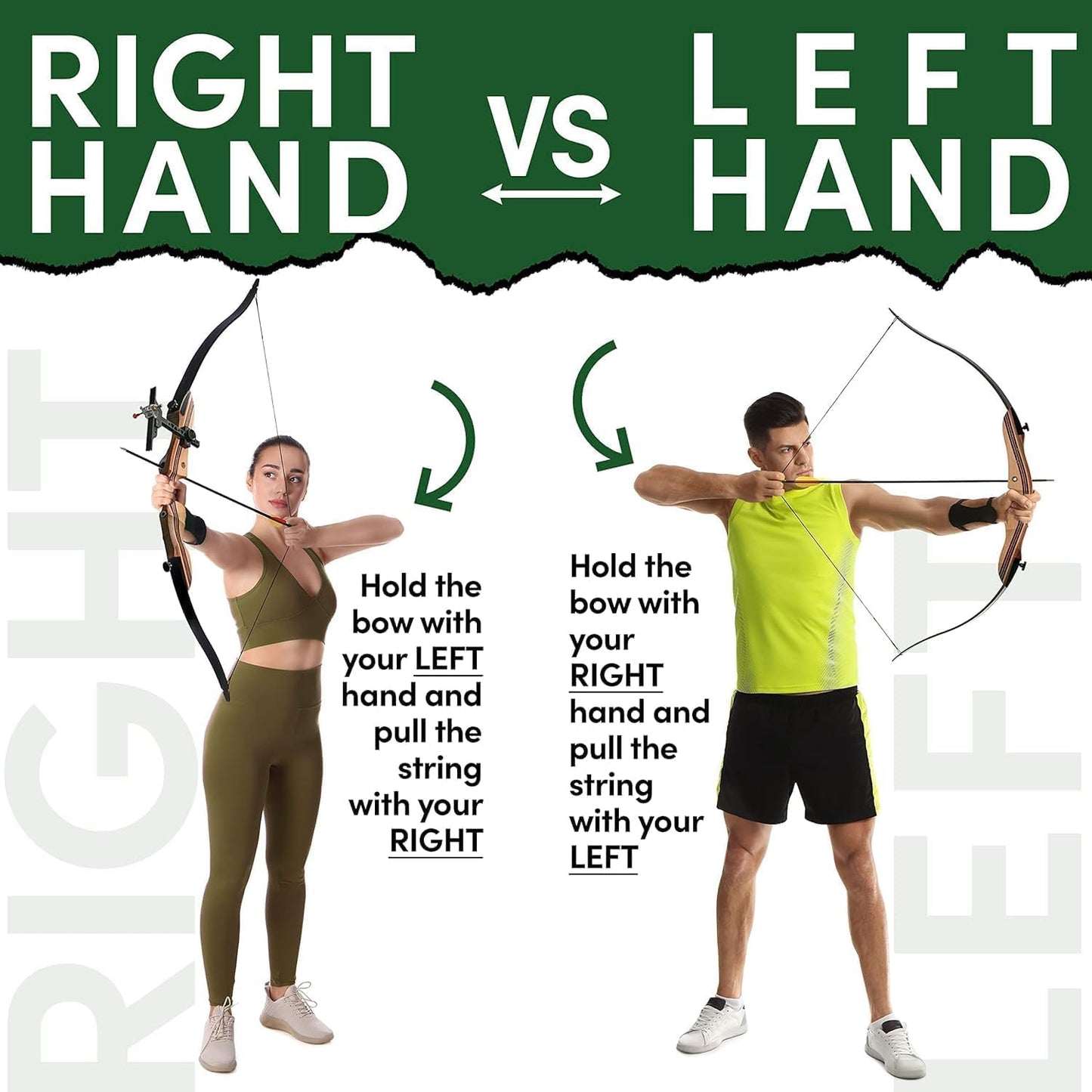KESHES Takedown Recurve Bow and Arrow Set for Adults & Teens 62" - 15-60lb Draw Weight, Right & Left Handed Bows - Archery Set with Bowstring, Arrow Rest, Stringer Tool, and Bow Sight - 30 Left Hand