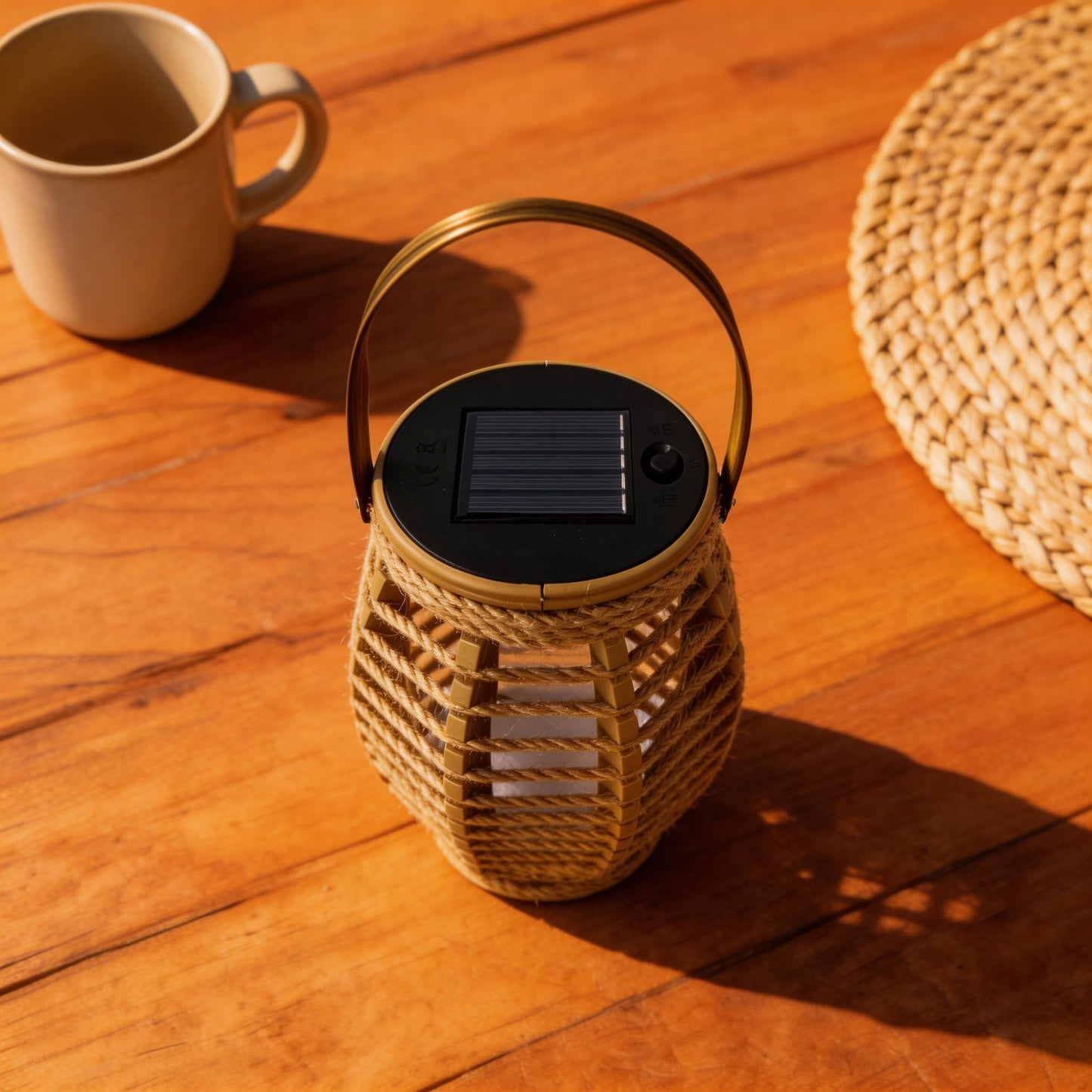Solar Lanterns Outdoor Waterproof, Olive-Shaped Solar Lantern with Handle, Dusk to Dawn 6-8Hr Outdoor Lanterns, Hanging & Tabletop Decor for Garden/Patio, Ideal Gift for Outdoor Lovers