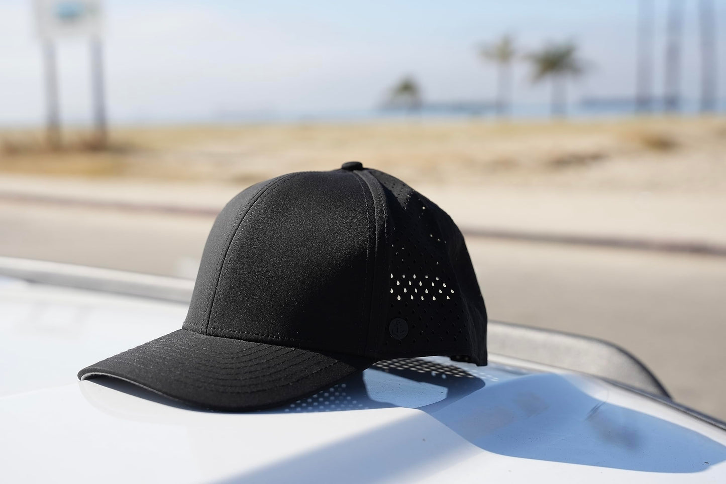 ANKOR Performance Hat - Water Resistant UPF 50 Lightweight Men’s Baseball Cap | Men’s Hat for Workout, Outdoor, Beach, Sports (Black)