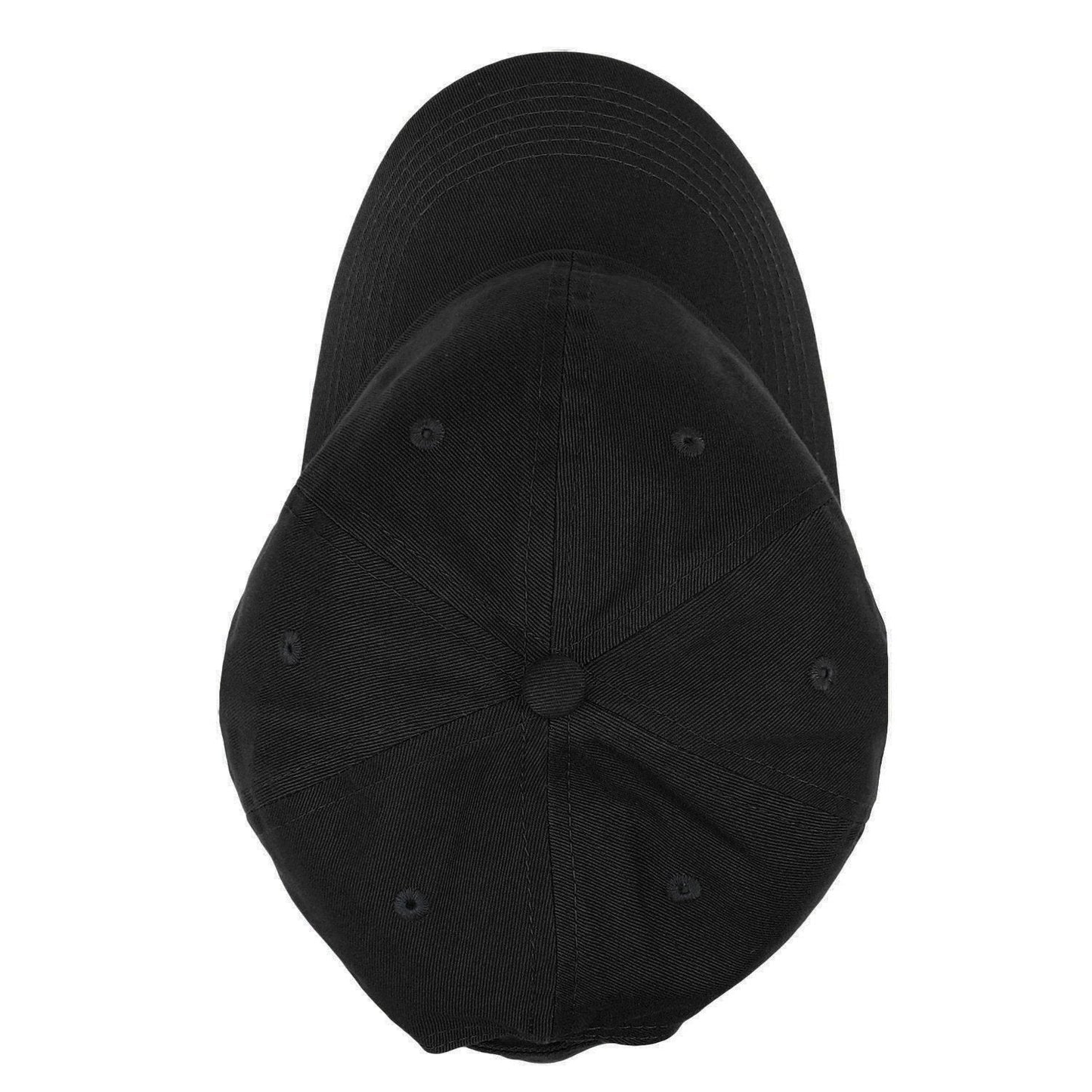 Falari Classic Baseball Cap Dad Hat 100% Cotton Soft Adjustable Size Black