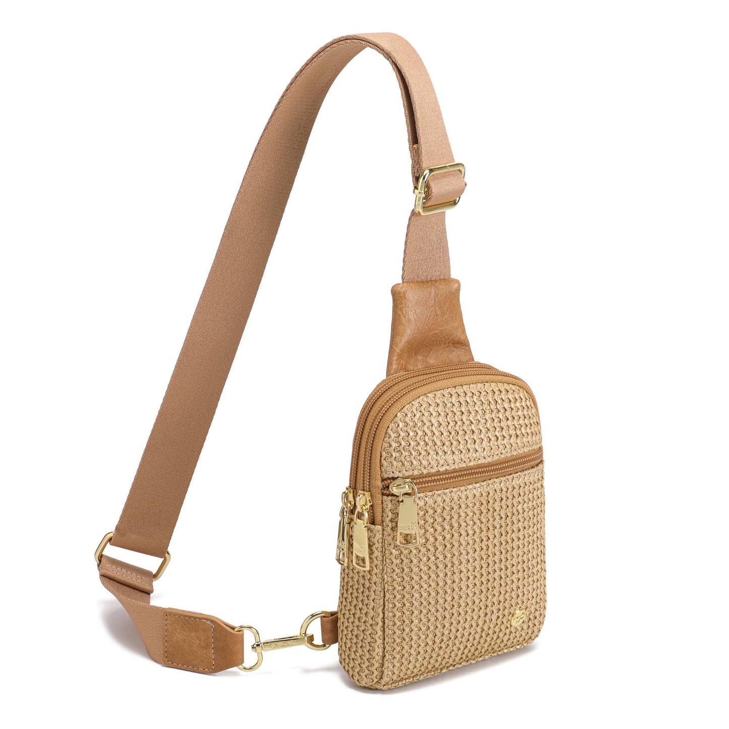 Straw Crossbody Bag for Women Travel Woven Raffia Sling Purse Beach Gifts Hawaii Vacation Christmas Summer Cross Body Purse