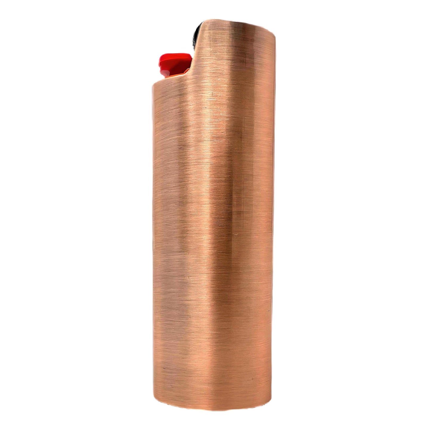 Metal Lighter Case Fits BIC Standard Full-Size J6 Lighter,Durable Holder Cover Compatible with BIC Dragon and Clouds Design in Bronze or Rose Gold (Rose Gold)