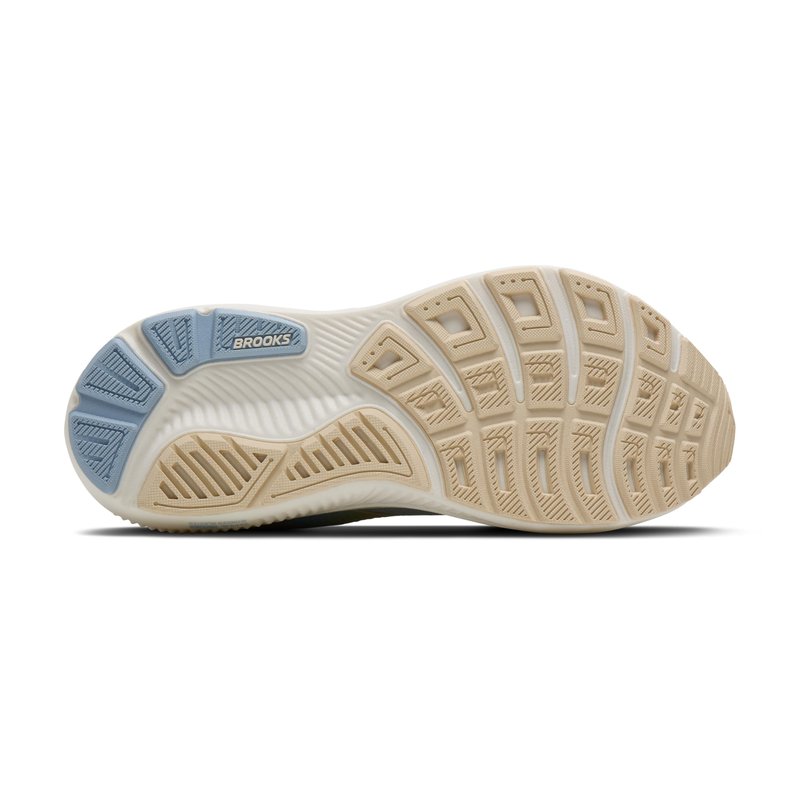 Brooks Women’s Ghost 17 Neutral Running Shoe - Skyway/Coconut/Sand - 10 Medium
