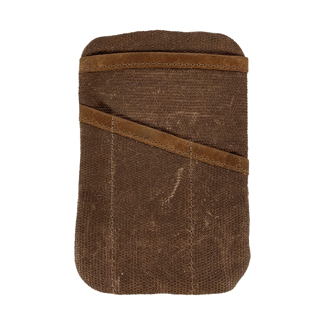 Hide & Drink, Multi-Tool Pocket Pouch, Compact Multipurpose EDC Zippered Bag, Mini Camping Tool Case, Waxed Canvas, Knife Holster, Handmade Slim Organizer, Honey Bourbon