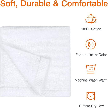 Amazon basics cotton washcloths, Lightweight quick-dry