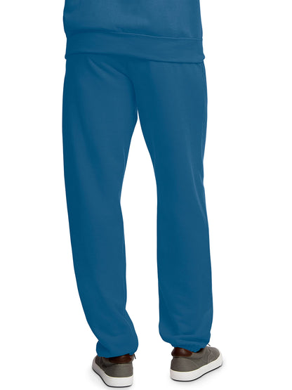 Fruit of the Loom mens Eversoft Fleece & Joggers (Regular Big Man) Sweatpants, Elastic Bottom - Blue, X-Large US