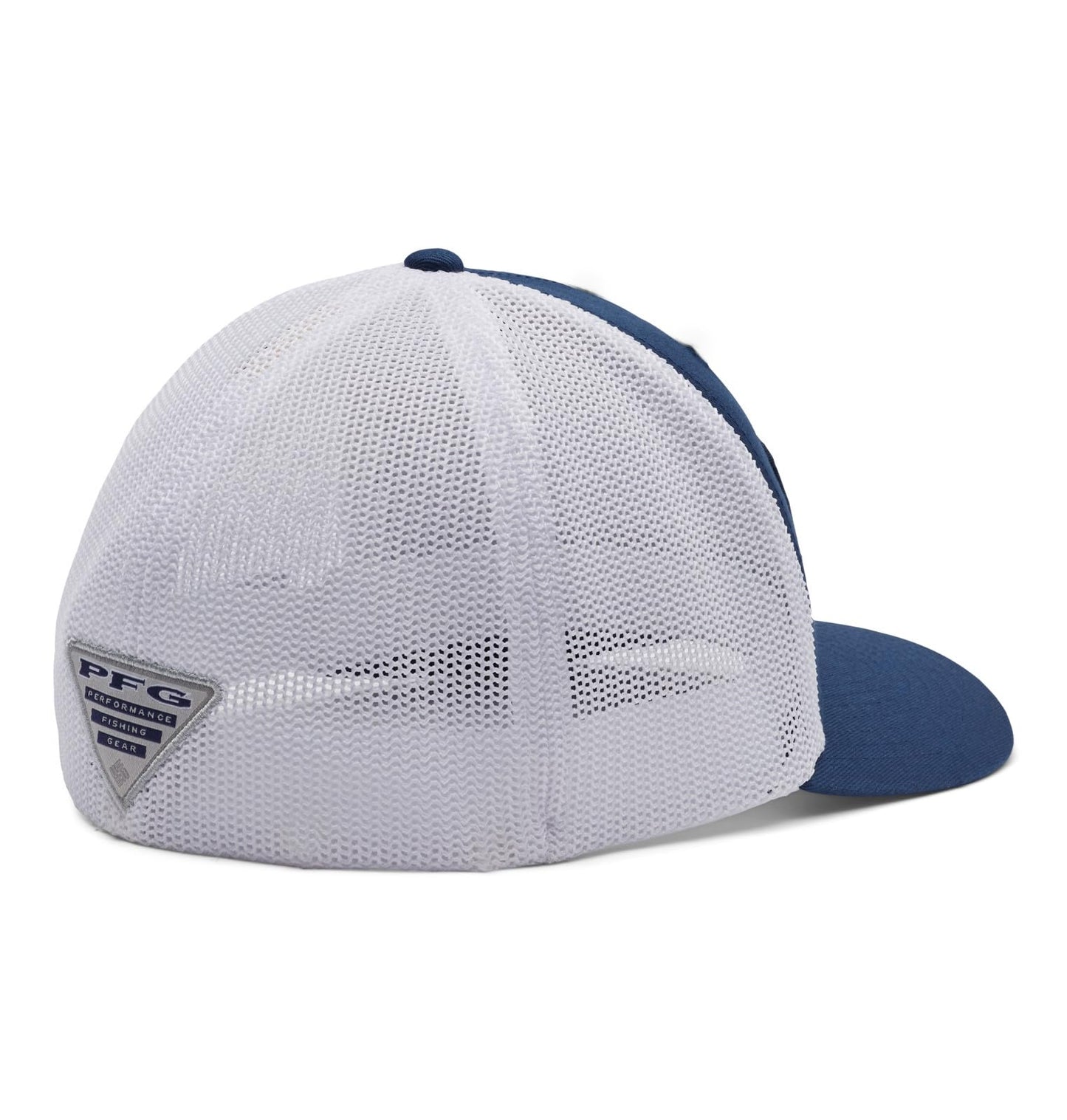 Columbia Unisex PFG Hooks Mesh Ball Cap-High Crown, Carbon/Silver, XX-Large