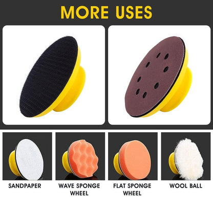 S SATC Sanding Blocks 5 Inch Hook and Loop Sanding Block 2 PCS Round and Mouse Hand Sanding Block for Wood Furniture Restoration Home Arts and Crafts