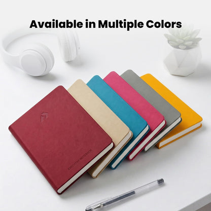 Nextnoid Hardcover Lined Journal for Women - 120 GSM Thick Paper A5 Journal 160 Pages - Perfect Writing Journal for Journaling and Note-Taking (Pink,Ruled)