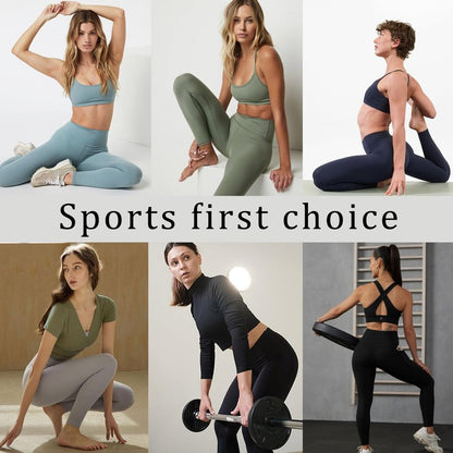 Diravo 5 Pack Workout Leggings for Women with Pockets - High Waisted Yoga Pants Women Tummy Control Gym Athletics Clothes