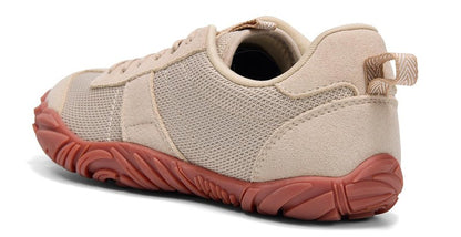 UBFEN Sneakers Barefoot Shoes for Womens Mens Minimalist Trail Running Hiking Comfortable Walking Light Brown Size US 7.5 Women/5.5 Men