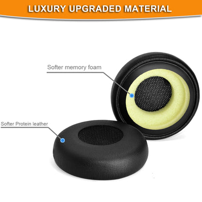 Evolve 65 Ear Pads Replacement Earpads Cover Cushions Compatible with Jabra Evolve 65UC / 65MS / 40UC / 40MS / 30US / 30II / 20SE / 20UC / 20MS Headset, All-Day Comfort Design