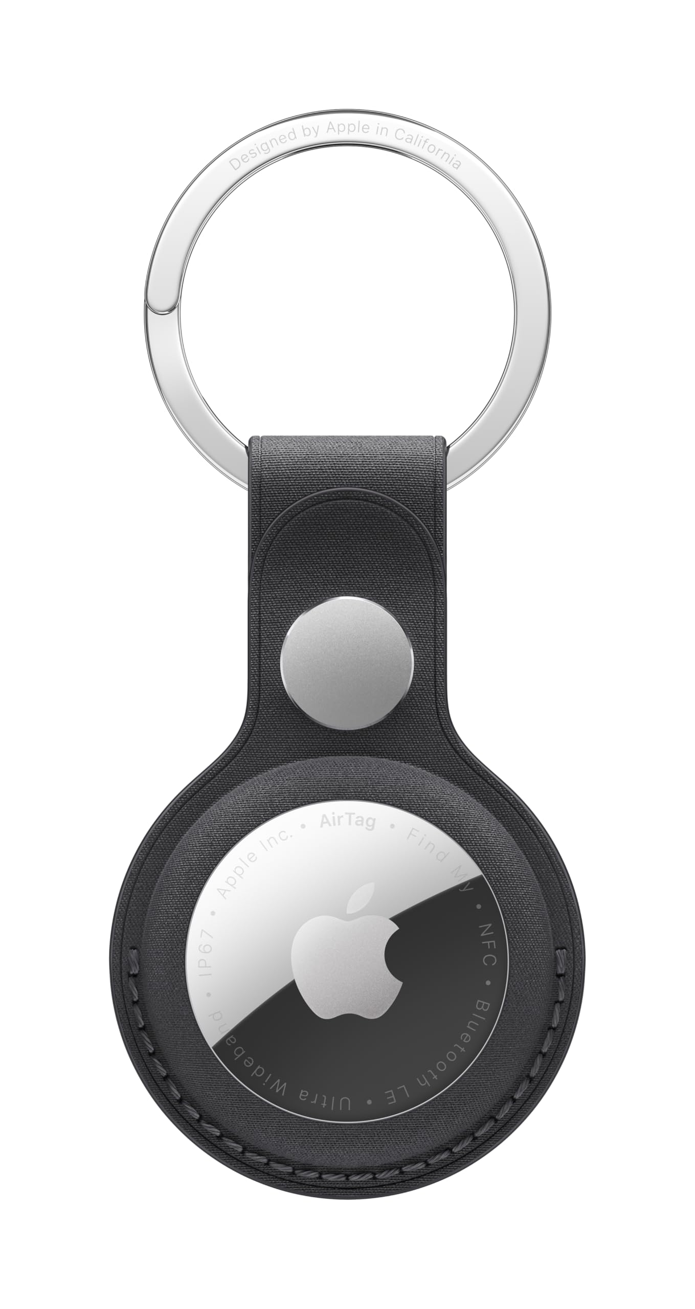 Apple AirTag FineWoven Key Ring - Black