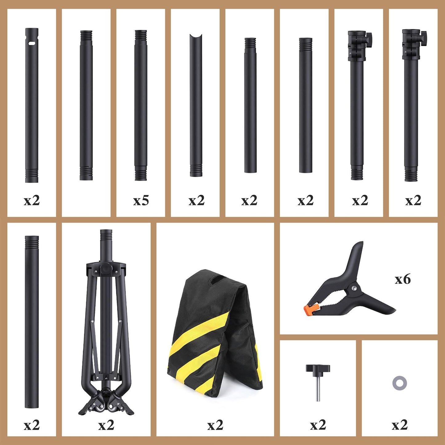 Backdrop Stand with Wheels 10x7.5Ft (WxH), Photo Backdrop Stand Easy to Move,Heavy Duty Back Drop Adjustable Stand for Parties,Banner Stand Photography and Video Studios