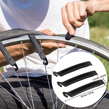 WOTOW Bike Repair Tool Kit, 16 in 1 Bicycle Multitool with Tire Levers Hex Spoke Wrench, Multi Function Accessories Set for Road Mountain Bikes