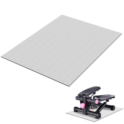 Wiojtry Mini Stair Stepper Mats, Double Non-Slip Workout Mat for Ellipse Leg Exerciser, Ellipse Machine Mat, Exercise Mat for Under Desk Ellipticals, Suitable for Electric Seated Foot Pedal Exerciser