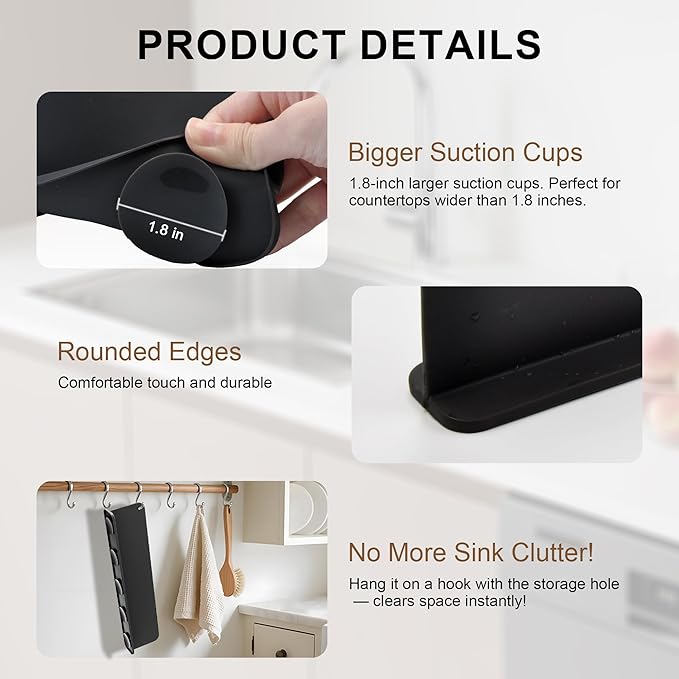 Silicone Sink Splash Guard, Sink Splash Guard