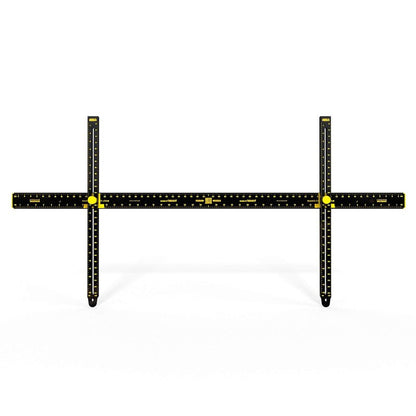 Hang It Perfect Pro Picture Frame Wall Hanging Tool with Level, 48 inch, Black