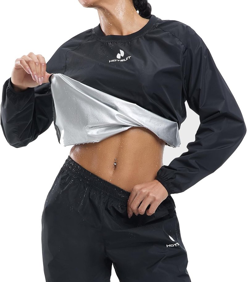 Sauna Suit for Women - Durable Gym Workout Jacket & Pants | Sweat-Enhancing Fitness Gear