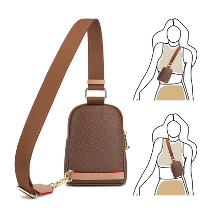 INICAT Anti Theft Crossbody Bags for Women Travel Small Sling Bags Cross Body Bag Purses for Woman
