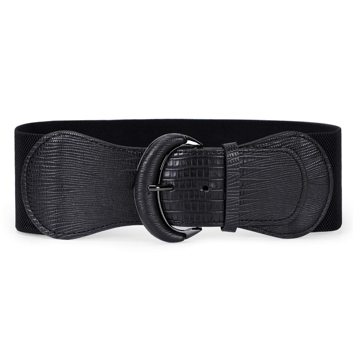 JASGOOD Women Stretchy Wide Waist Belt for Dress Ladies Vintage Elastic Belt