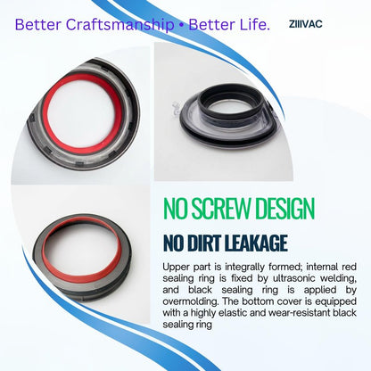 Dust Bin Replacement Compatible With Dyson V11 V15 SV14 SV15 SV22 cordless vacuum cleaner, Canister vacuum attachments for Part no.965443-01