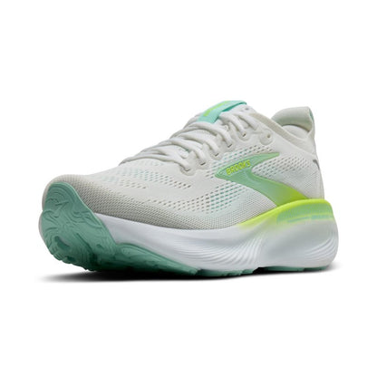 Brooks Women’s Adrenaline GTS 25 Supportive Running & Walking Shoe - White/Nightlife/Yucca - 7.5 Medium