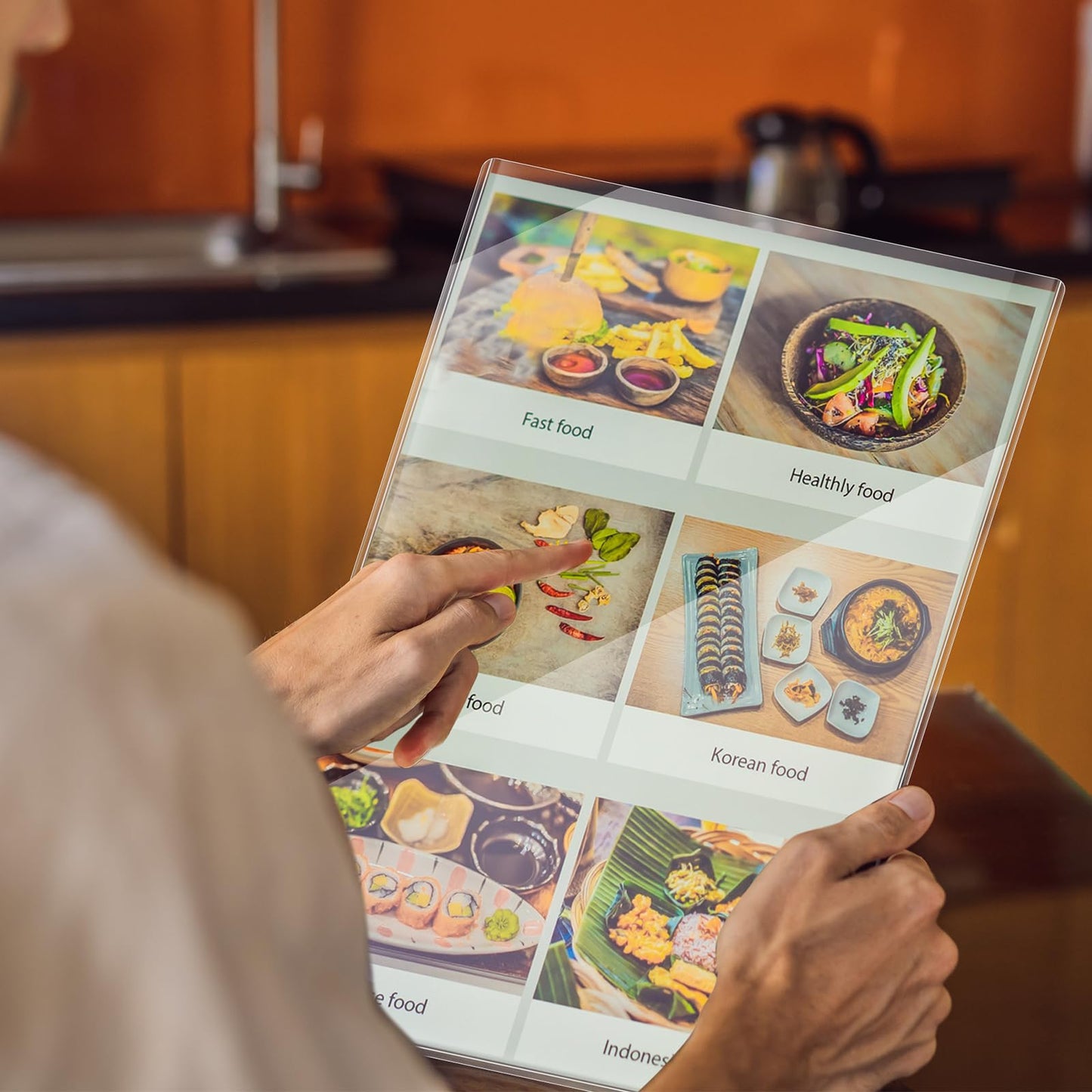 24 Pcs 11" x 17" Menu Cover, Rigid Print Protectors Double-Sided Clear Vinyl Menu Holder Heavy Duty Paper Sleeves Hard Plastic Poster Protector Sleeve for Page Sheet Photographs Document (24)