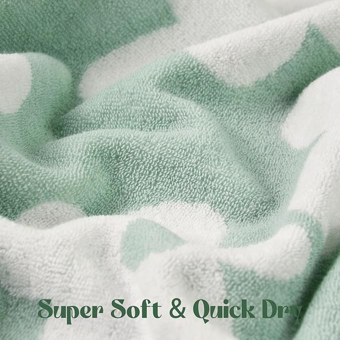 Jacquotha Floral Hand Towels Decorative Towel Set of 4, Bathroom & Kitchen &