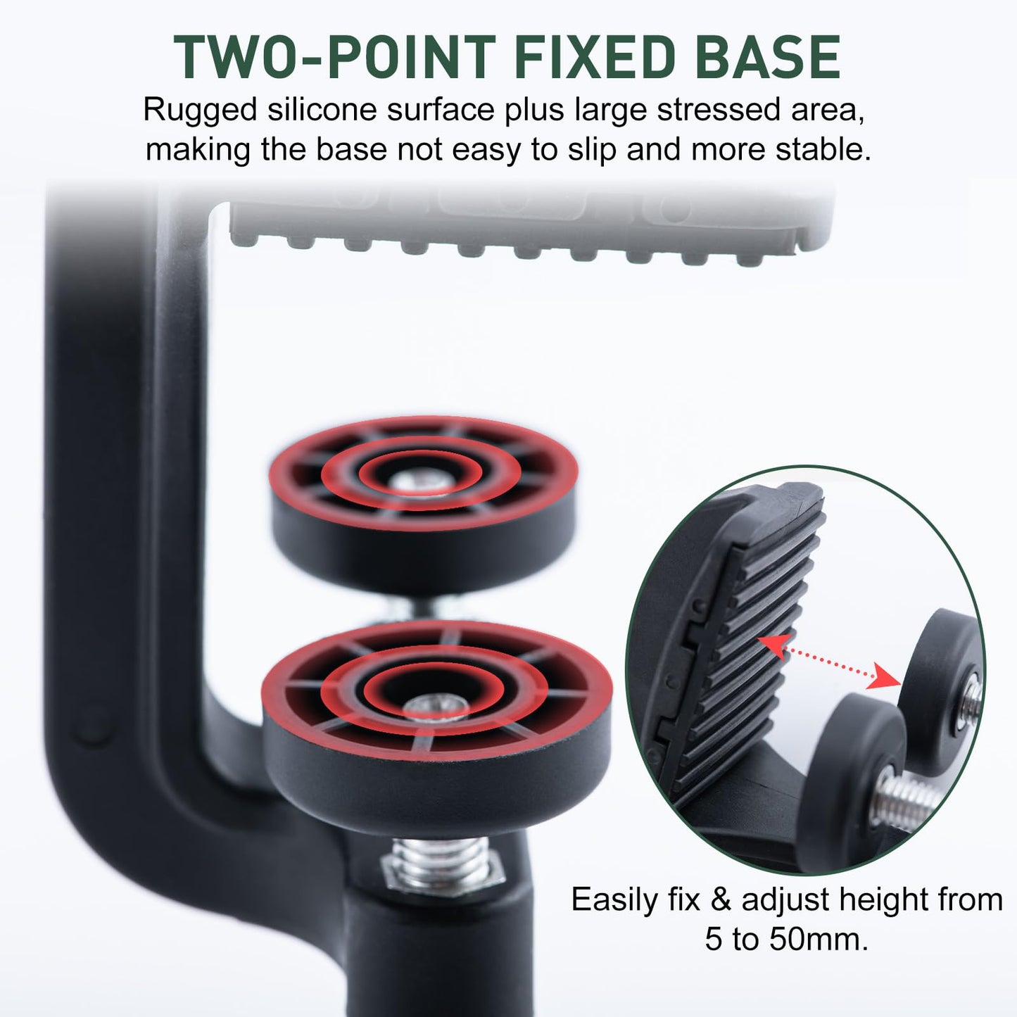 Goture Fishing Line Spooler for Fishing Reel, Available in Two Lengths Fishing Reel Line Spooler, Fits Spools up to 5.9 in Fishing Spooler, Adjustable Friction Machine Spooling Station System