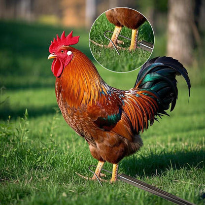 BRZFWLMYDF Chicken Net Catcher Stainless Steel Poultry Catching Nets