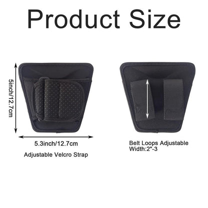 Aventik Fly Fishing Net Holder for Backpack & Kayak Fishing | Durable Fishing Net Holster | Adjustable for Steelhead & Trout Fishing
