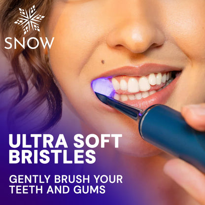 SNOW LED Electric Toothbrush Gen 2 - Rechargeable Electronic Brush for Adults - Sonic Technology w/LED Light Whitening & Cleaning Powered w/Sonic Technology for Oral Routine Coastal Sunset Pink Gen2