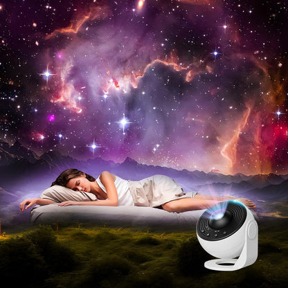 Galaxy Projector Pro for Bedroom, 13 in 1 Planetarium Star Projector with Solar System & Constellation, Night Light for Ceiling - 360° Rotating with Timer, Adjustable Knob, Kids Adults Room Decor